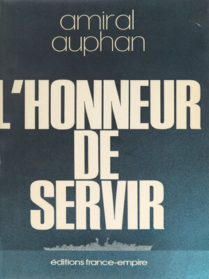 cover image of L'honneur de servir